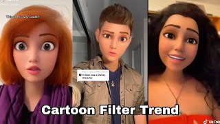 Cartoon Filter Tiktok Trends Tiktok Ironic Memes