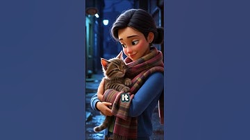 The Mysterious Protector 🐾  #HeroicCat #MysteryNight #UnseenProtectors #Subscribe #shorts