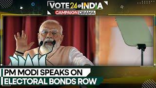 PM Modi: Electoral bonds row not a setback | WION