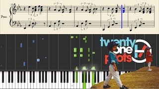 twenty one pilots: Glowing Eyes - Piano Tutorial + Sheets chords