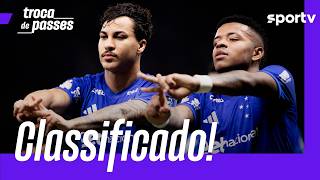 CRUZEIRO VENCE O GOIÁS COM KAIO JORGE E VAI ÀS OITAVAS DA COPA DO BRASIL | TROCA DE PASSES | sportv