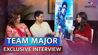 Major Exclusive Interview : फिल्म मेजर को लेकर Saiee Manjrekar और Adivi Sesh ने खोले कई राज | #TV9