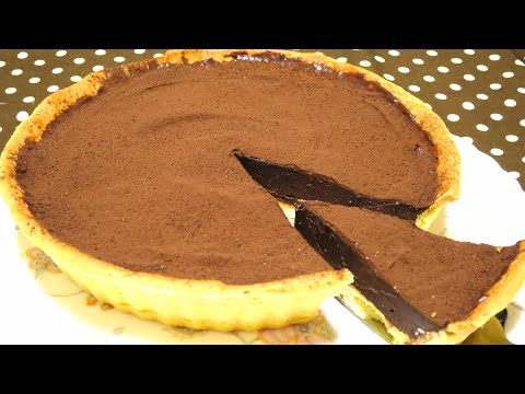 濃厚生チョコタルト 人気レシピ Ganache Tart Recipe パンダワンタン Youtube