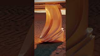 Dunes Dining Table Animation