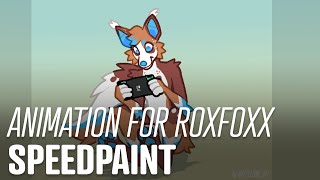 Animation for RoxFoxx SPEEDPAINT