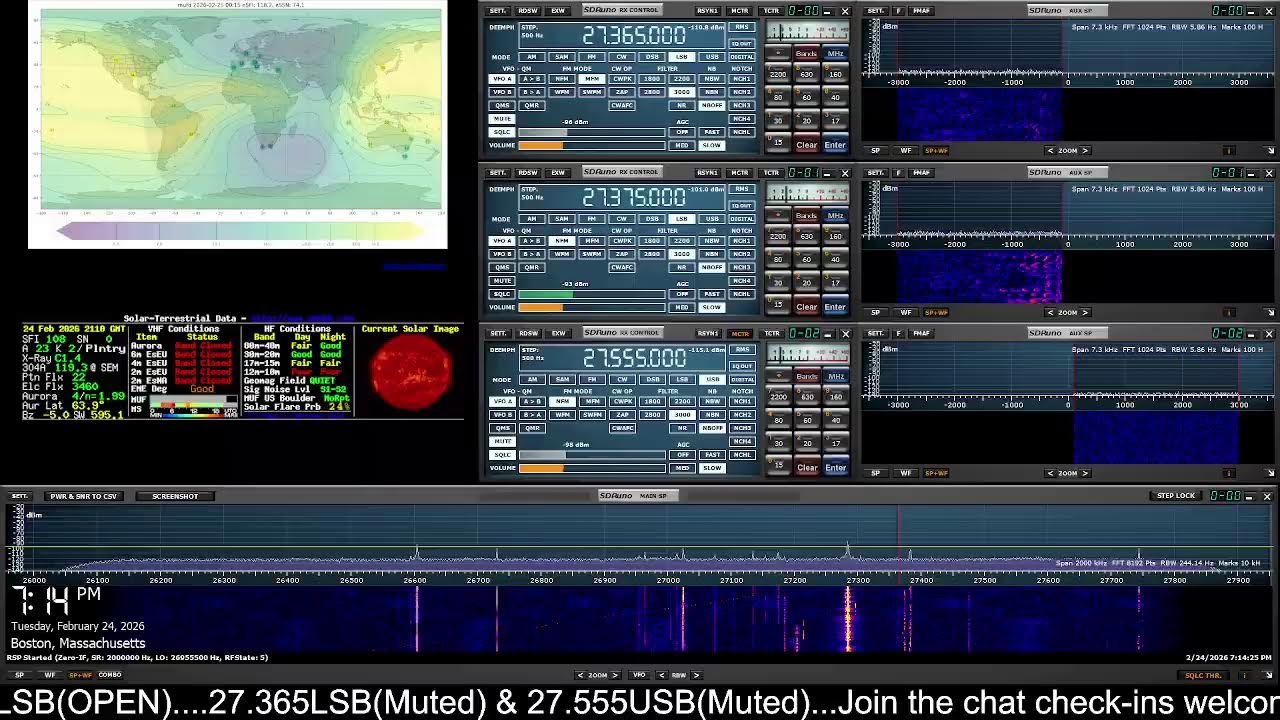 Live CB Radio Videogates Skip & DX 0530 - WE GOT THE DX!