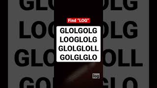 Find “log”