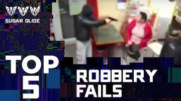 TOP 5 Robberies Gone Wrong⛓💢😂 | Sugar Glide | Telemundo English