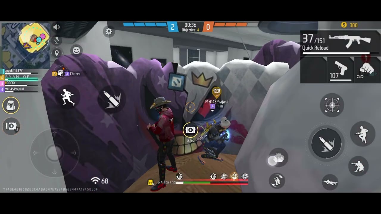 reaching Master rank in CS-RANKED    first time | Freefire Max