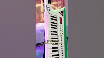 Roland Ax-Edge keytar is attention getter at shows!