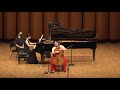 C. Franck Sonata in A Major, FWV 8 (Arr. for Cello and Piano)| 프랑크 소나타