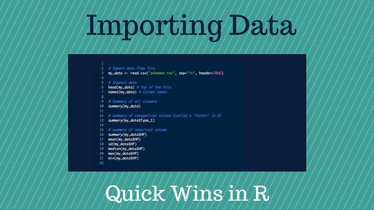 Import include. Import files in r.