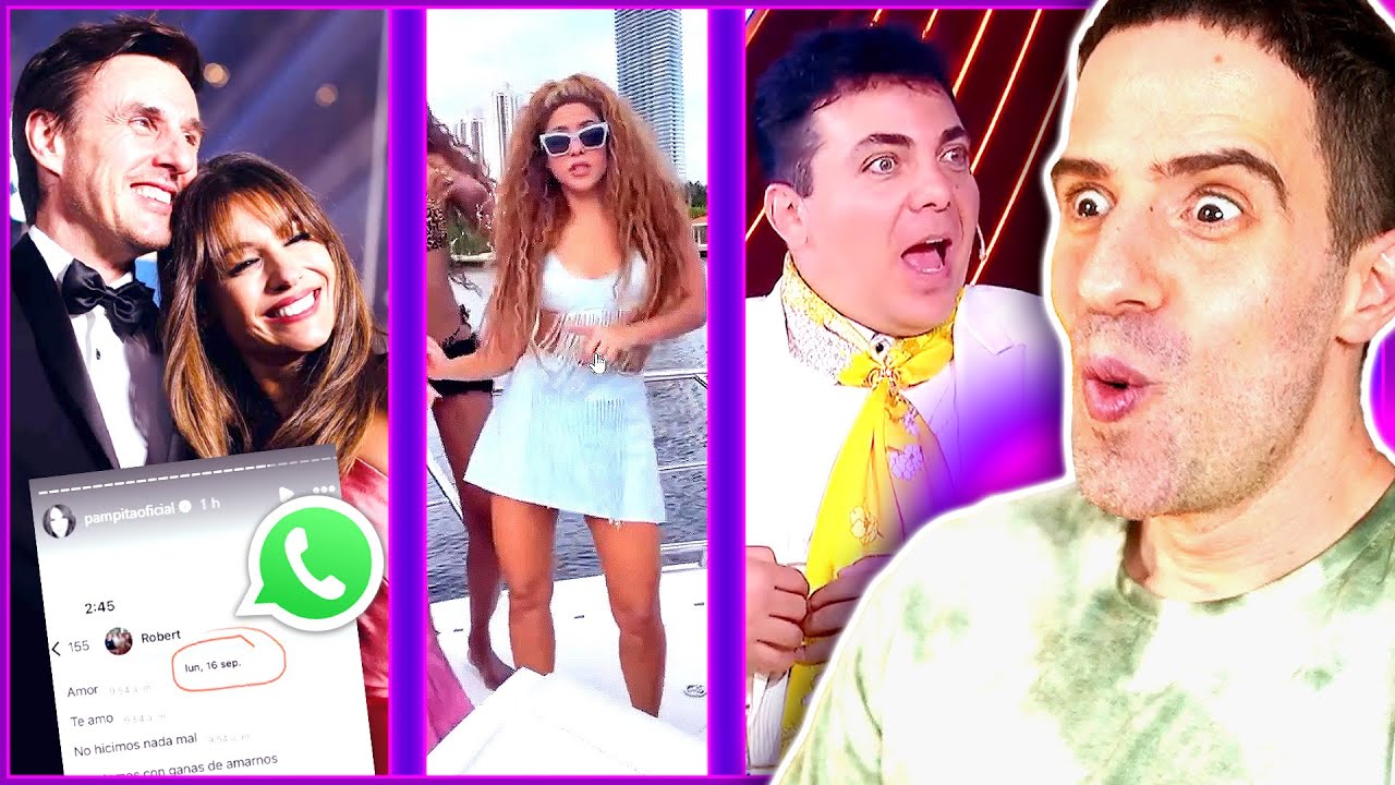 PAMPITA VENTILA CHATS CON EL MARIDO DE PAMPITA - SHAKIRA CRITICADA - CRISTIAN CASTRO CRITICADO