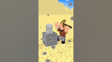 Help Herobrine To Become Powerful - Minecraft Animation (Bones- Imagine Dragons) #herobrine #shorts