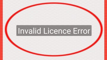 How To Fix Invalid Licence Error In Android Games Problem Solve 2022