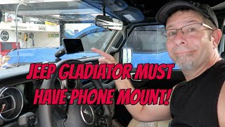 Jeep Gladiator MUST have Phone Mount