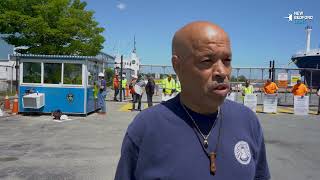 Local union shuts down work on New Bedford’s Vineyard Wind site