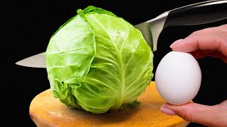 The most delicious cabbage recipe! I make it every day!🔝This recipe is a real treasure!