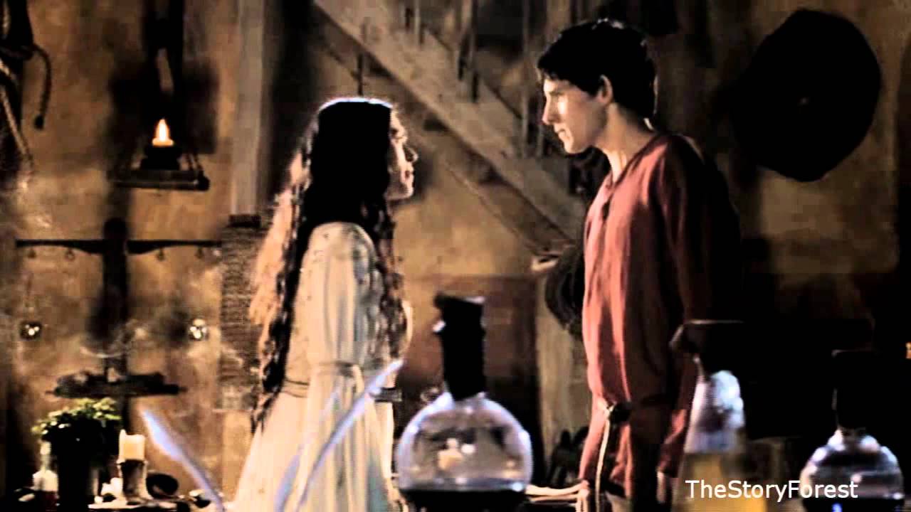 Merlin And Morgana Kiss