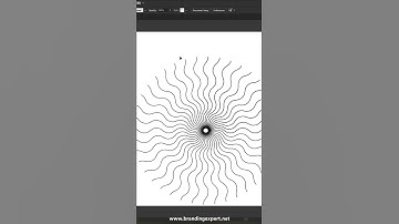 How to create Spiral Wavy Vortex in Illustrator