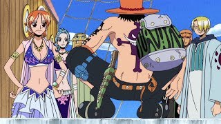 Ace bertemu dengan kru Luffy