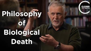 Peter Godfrey-Smith - Philosophy of Biological Death