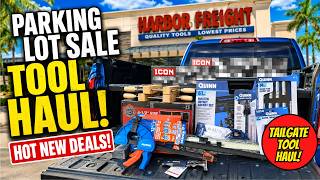 Full Full Harbor Freight Parking Lot Sale Tool Haul August 2026 ! Tailgate Tool Haul Update