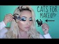 USE CATS FOR MAKEUP!? GET THE PERFECT LINER & CUT CREASE