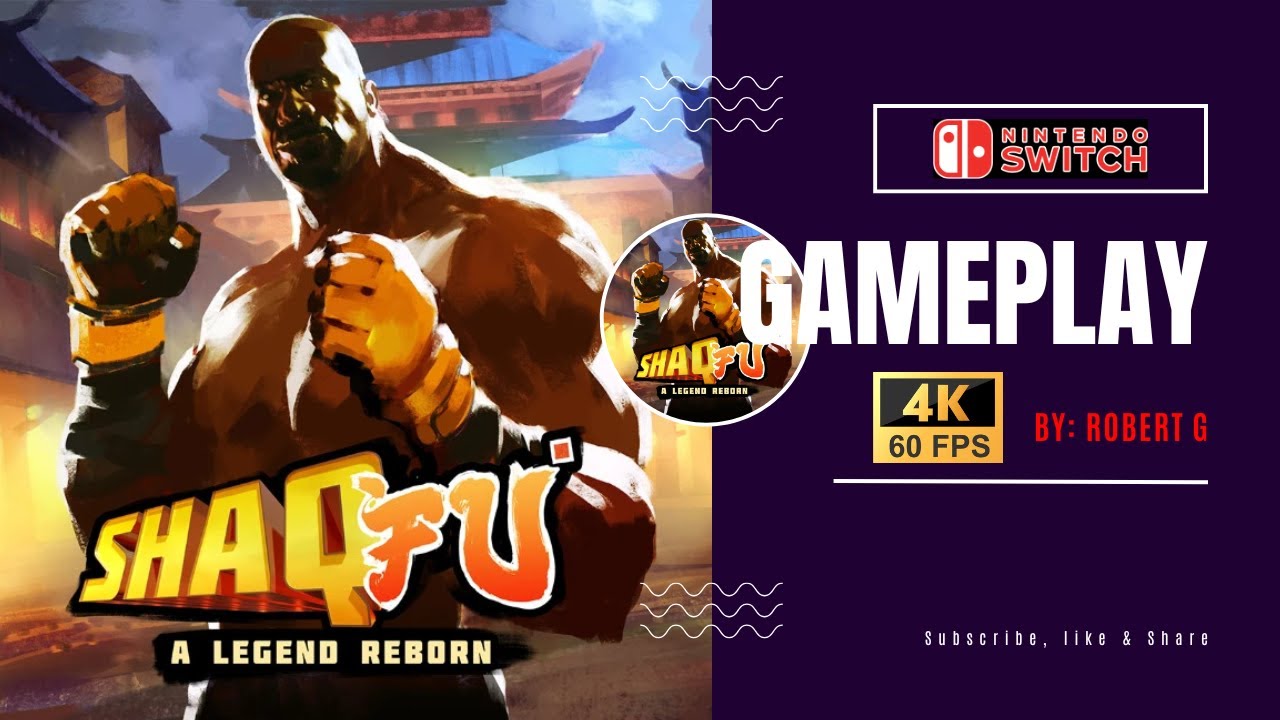 Shaq Fu: A Legend Reborn - Nintendo Switch Gameplay [4k/60fps]