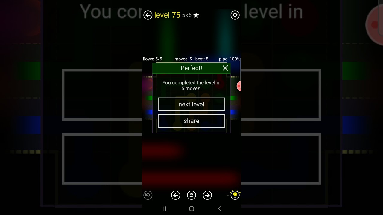 Flow free (warps sampler level 75)