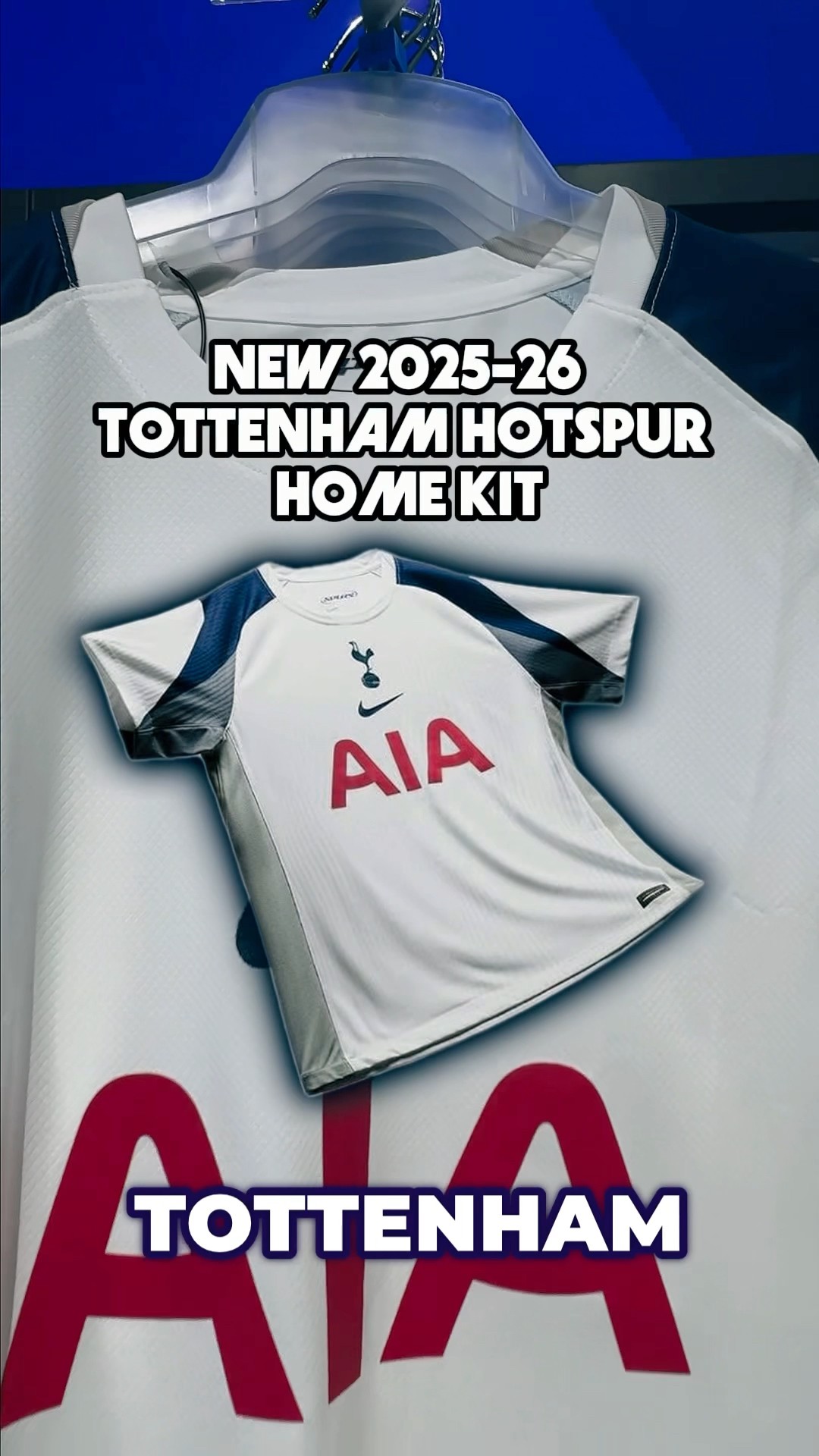 MY NEW 25-26 TOTTENHAM HOME KIT 👕🤩 #spurs #tottenham