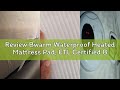 Review Bwarm Waterproof Heated Mattress Pad, ETL Certified Bed Warmer with Memory Function 9 Heat Se
