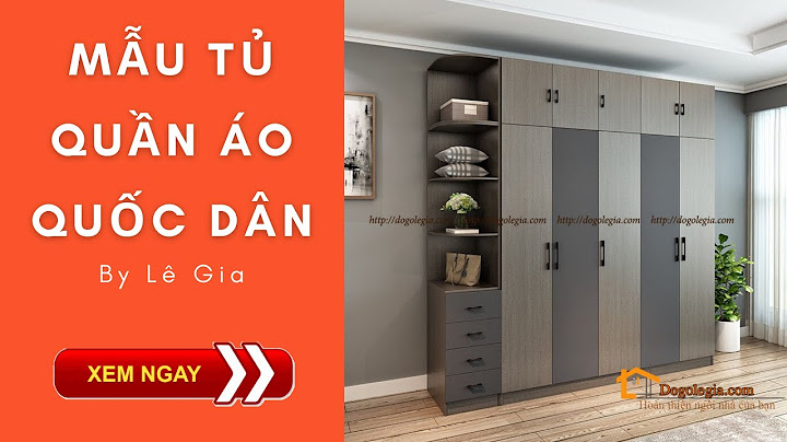 Mẫu tủ tường gỗ đẹp