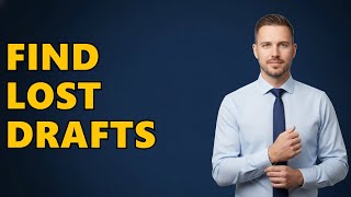 How To Find Drafts On Yahoo Mail App?