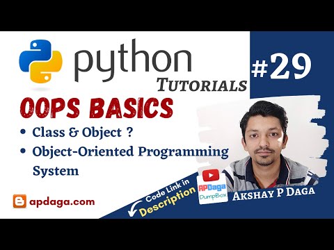Python #29: OOPS