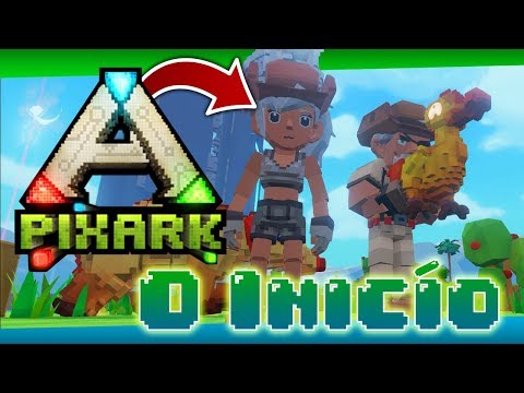 🎮 PixARK - EP1 - Domando Dodo, Coelho e Paquicefalossauro