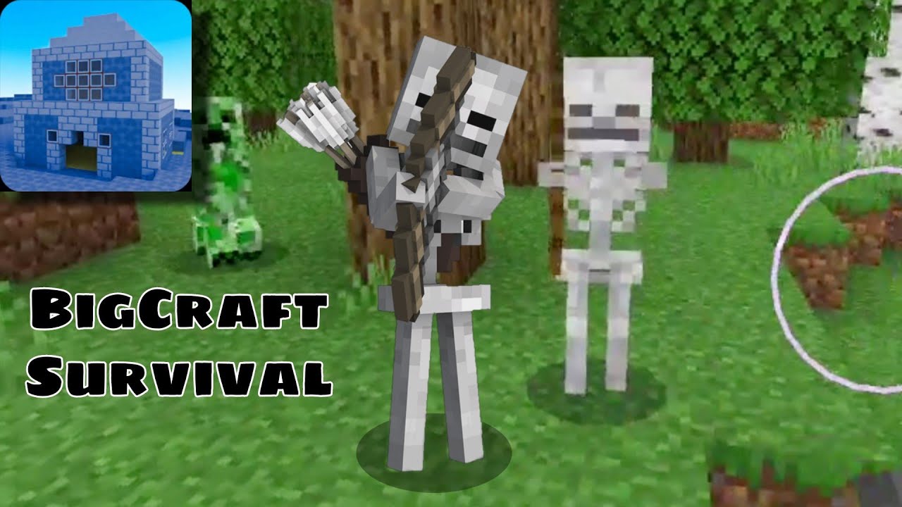BigCraft Explore Gameplay part 2 - Survival Mode - YouTube
