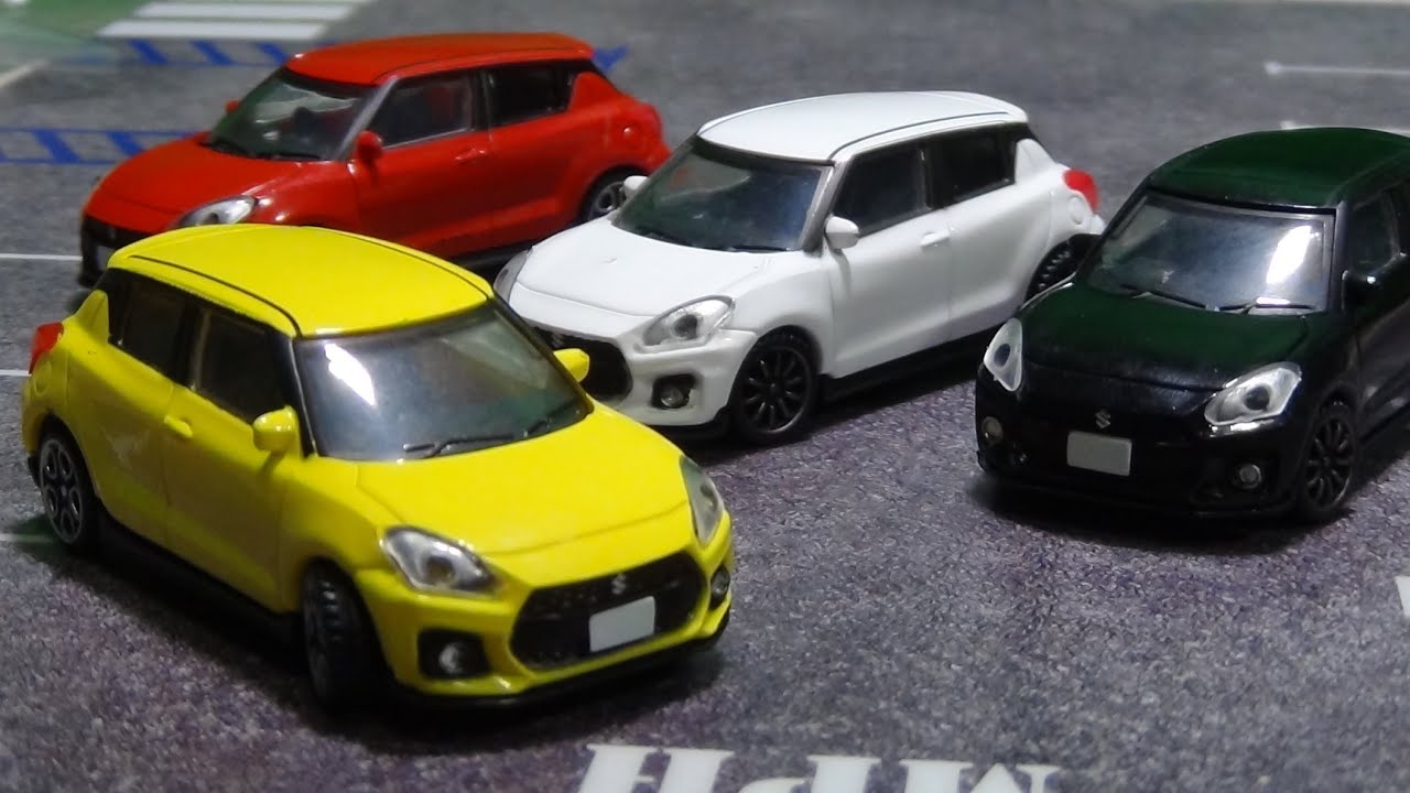 Incredible Detail, the Front Wheels Turn! Gacha Suzuki Swift Sport