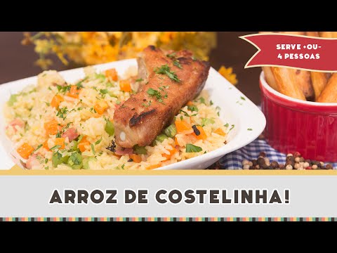 Arroz de Costelinha - Receitas de Minuto EXPRESS #166