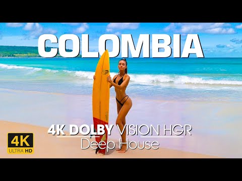 4K COLOMBIA Summer Mix 2025 🍓 Tropical Deep House & Chill Out Vibes | Imagine Deep