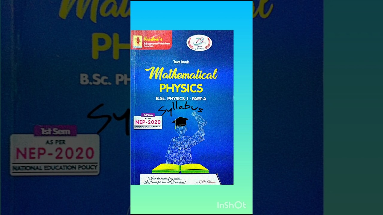 Bsc 1st semester physics mathematical physics book PDF 