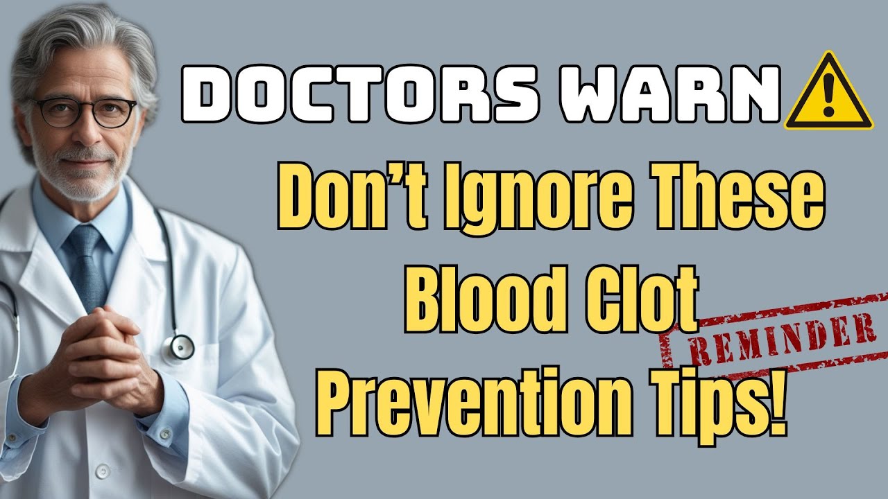Doctors Warn: Don’t Ignore These Blood Clot Prevention Tips!