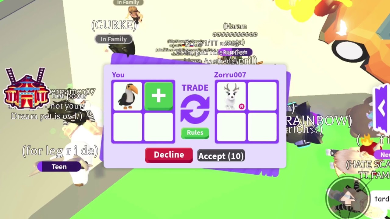 What people trade for a Toucan! ||Adopt Me ROBLOX - YouTube