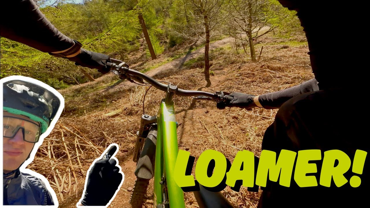 BRAND NEW Cannock Chase OFF PISTE tracks in the sun!