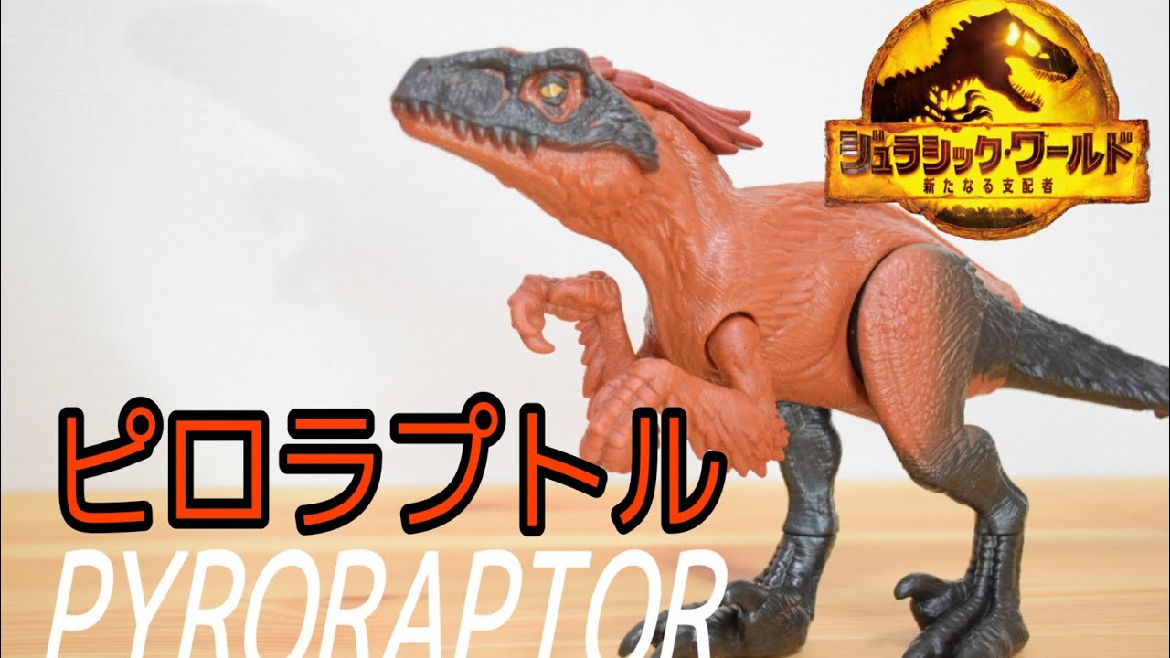 前足が鋭い‼︎ピロラプトルを見てみるよ‼︎ マテルジュラシック 