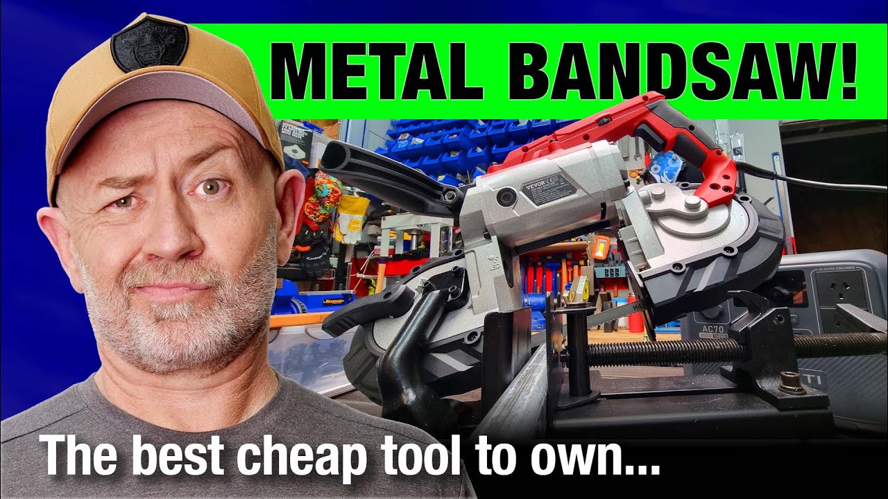 Vevor portable bandsaw review for DIY fabricators, mechanics and
