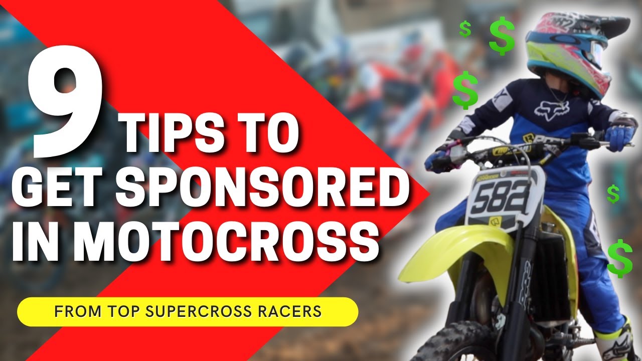 How To Get SPONSORED in 2021 From Top Supercross Racers | 9 TIPS TO GET YOU SUPPORT!