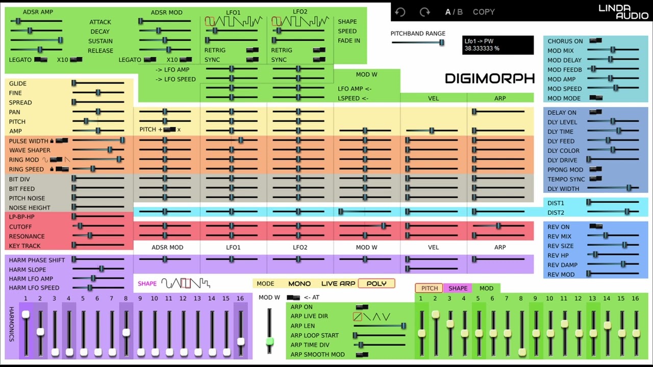 Linda Audio Digimorph - Demo song 2