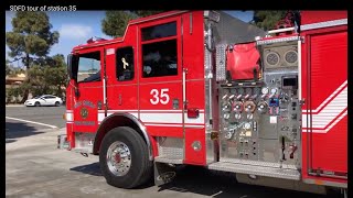 SDFD tour of station 35