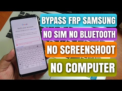 Boom!! Bypass Frp  Samsung Galaxy Android 10, No PC, No Sim, No Screenshoot, No Headset bluetooth